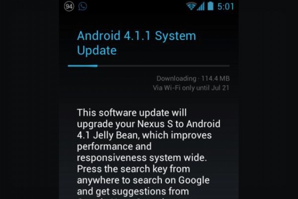 Android, Nexus S, Jelly Bean